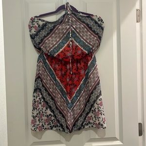Size m halter tie express dress